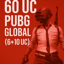 60 uc (6*10 uc ) PUBG Mobile