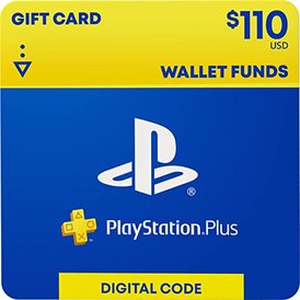PlayStation Plus Wallet Funds (US) - $110