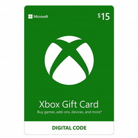 $ 15.00 USD Xbox Gift Card