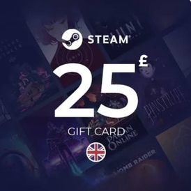 Steam wallet gift card 25£