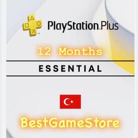 PSNPlus Essential 12 Months Membership-Turkey