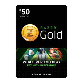 Razer Gold PIN $50 (global) stockable