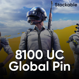 Pubg Mobile 8100 UC Global PIN