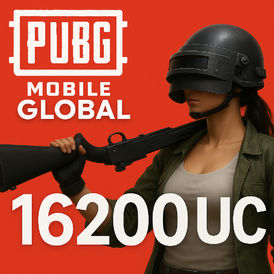 PUBG MOBILE 16200 UC CODE ( INSTANT USE )