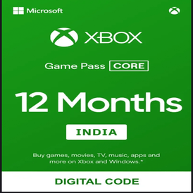 Xbox Game Pass Core 12 Months - India