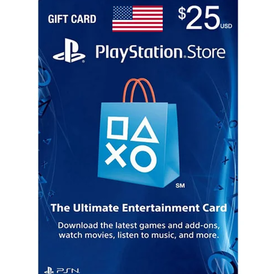 Playstation Network PSN 25 USD (USA) 25$