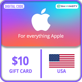 iTunes Gift Card - 10USD - USA Version