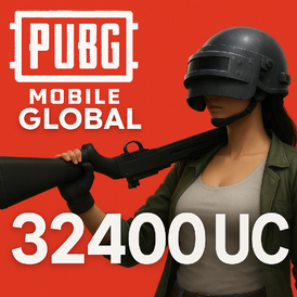 PUBG MOBILE 32400 UC CODE ( INSTANT USE )