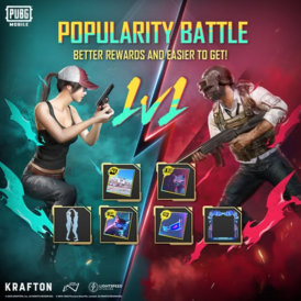 🔥 10K (10,000) PUBG Mix Popularity 🔥