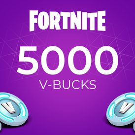 Fortnite 5000 V-Buck  Gift Card Global