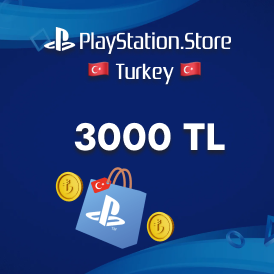 PlayStation TR Network PSN 3000 TL TRY