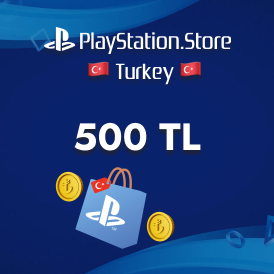 PlayStation TR Network PSN 500 TL TRY
