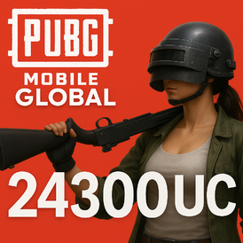 PUBG MOBILE 24300 UC CODE ( INSTANT USE )