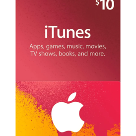 Itunes Gift Card 10$ USD