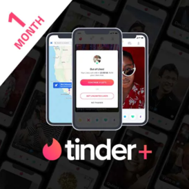 Tinder Plus -1 Month Subscription