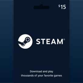 Steam Gift Card Global 15 USD