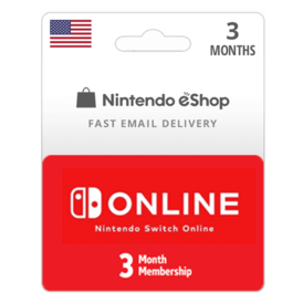 Nintendo Switch Online 3 Months - USA