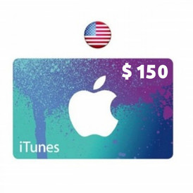 ITunes Gift Card 150 USD (USA Version)