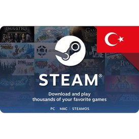 Steam 300 TRY (TL) Gift Card (TURKEY)