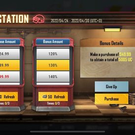 Pubg UC Station 25$ by Account