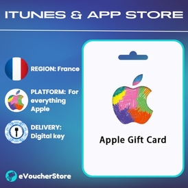  NEU Apple Gift Card (Design5) - pour la France - par