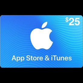 iTunes gift card 25 version (USA)