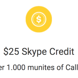 $25 Original US Skype Voucher - Code