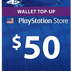 50$ PSN PlayStation Gift USA-Genuine