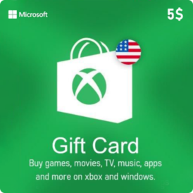 Xbox Live 5 USD Gift Card | Pack of 50 keys