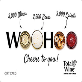 Total Wine & More $15 Gift Card