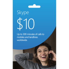 Skype credit 10 USD