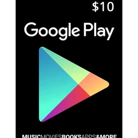 Gift card google play usa 10 $