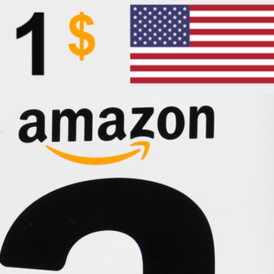 Amazon 1$ - 1 USD Gift Card (STOCKABLE - US)
