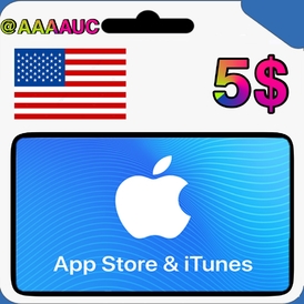 iTunes Gift Card - $5 - USA (Perfect Money)