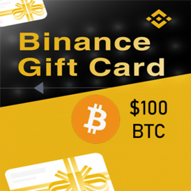 Binance Gift Cards $100 Bitcoin