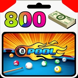 8 Ball Pool 800 Cash (LOGIN INFO REQUIRE)