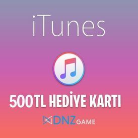 Apple Itunes 500 ₺ TL TRY (Stockable) TR