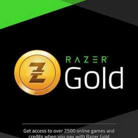 Razer gold loaded account (Others ) 500$