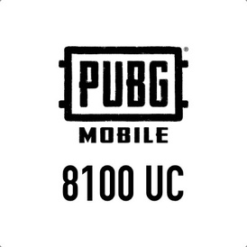 PUBG 8100 UC (Global)