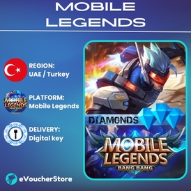Mobile Legends 6000 Diamonds UAE / Turkey