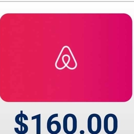 $160 AIRBNB GIFT CARDS
