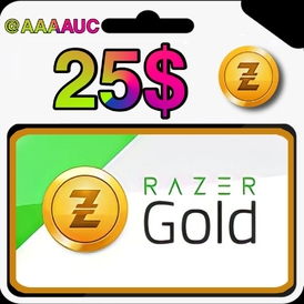 Razer Gold ( USA ) 25 $ PIN & Serial