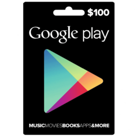 Gift card Google Play EE.UU 100$