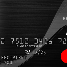 Prepaid Mastercard $100