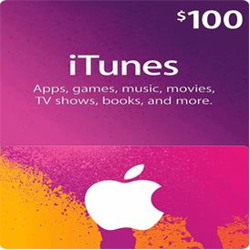 iTunes Gift Cards US 100$