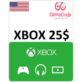 XBOX USA 25$ GIFTCARD