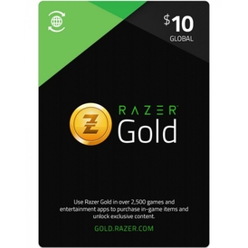 Razer Gold 10$ (Global& USA ) SN & PIN