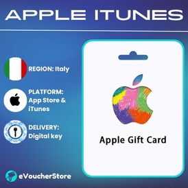 Card for Gift iTunes 50 iTunes Buy Apple ITALY EUR
