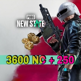 PUBG New State - 3600 NC + 250 Bonus PIN