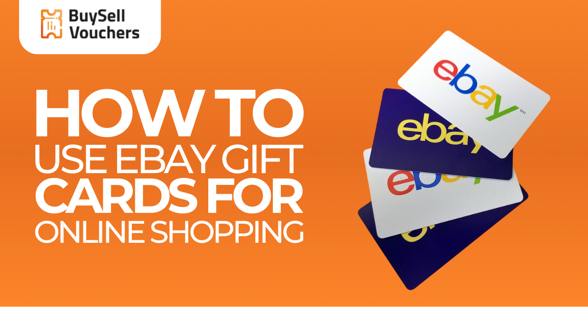 Buy eBay gift cards and learn how to use them for easy online shopping at BuySellVouchers.